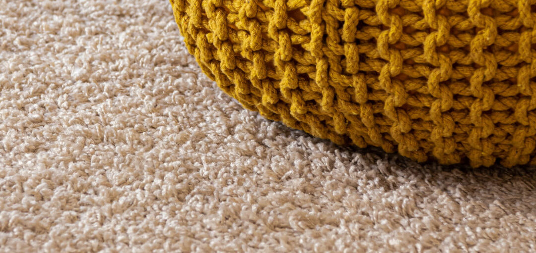 Up close look at tan carpet