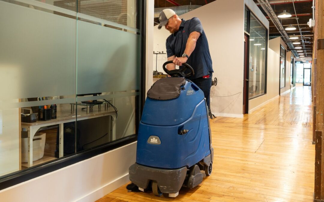 Carolina Services of the Triad buffing floors header